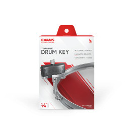 Llave afinación tambor Evans (TORQUE DRUM KEY)