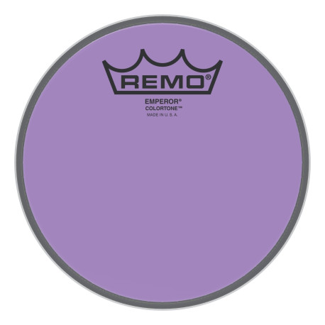 Parche Remo Emperor Colortone morado 14"