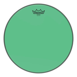 Parche Remo Emperor Colortone verde 15"